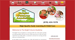 Desktop Screenshot of ourbrightfuturesacademy.com